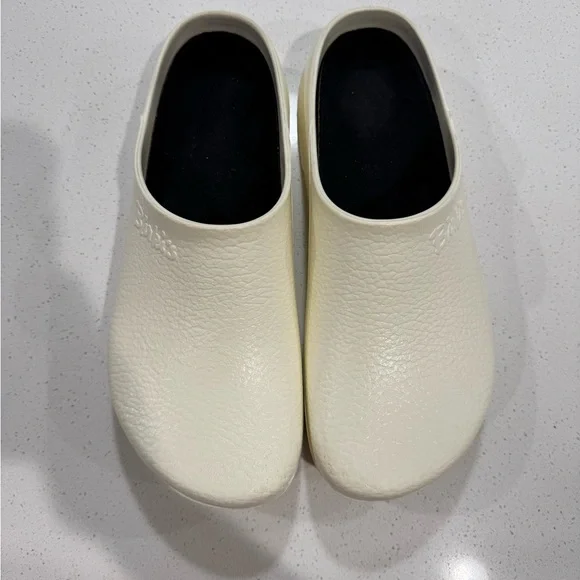 Birkenstock | Shoes | Mens Super Birki Nursing Clogs White  display picture 1